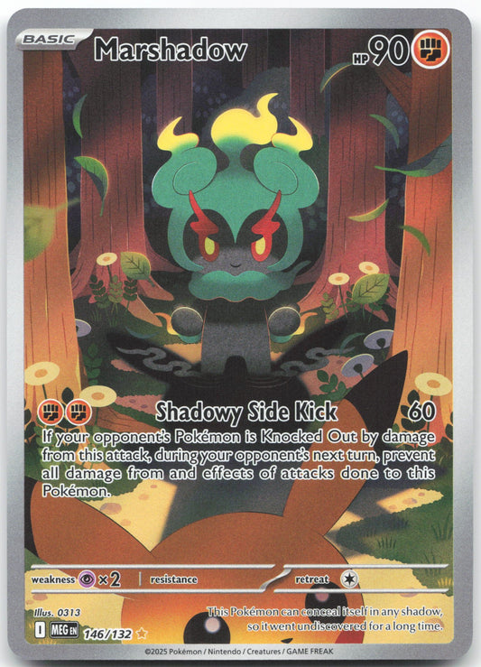 Marshadow - Illustration Rare ME01: Mega Evolution 146/132 NM