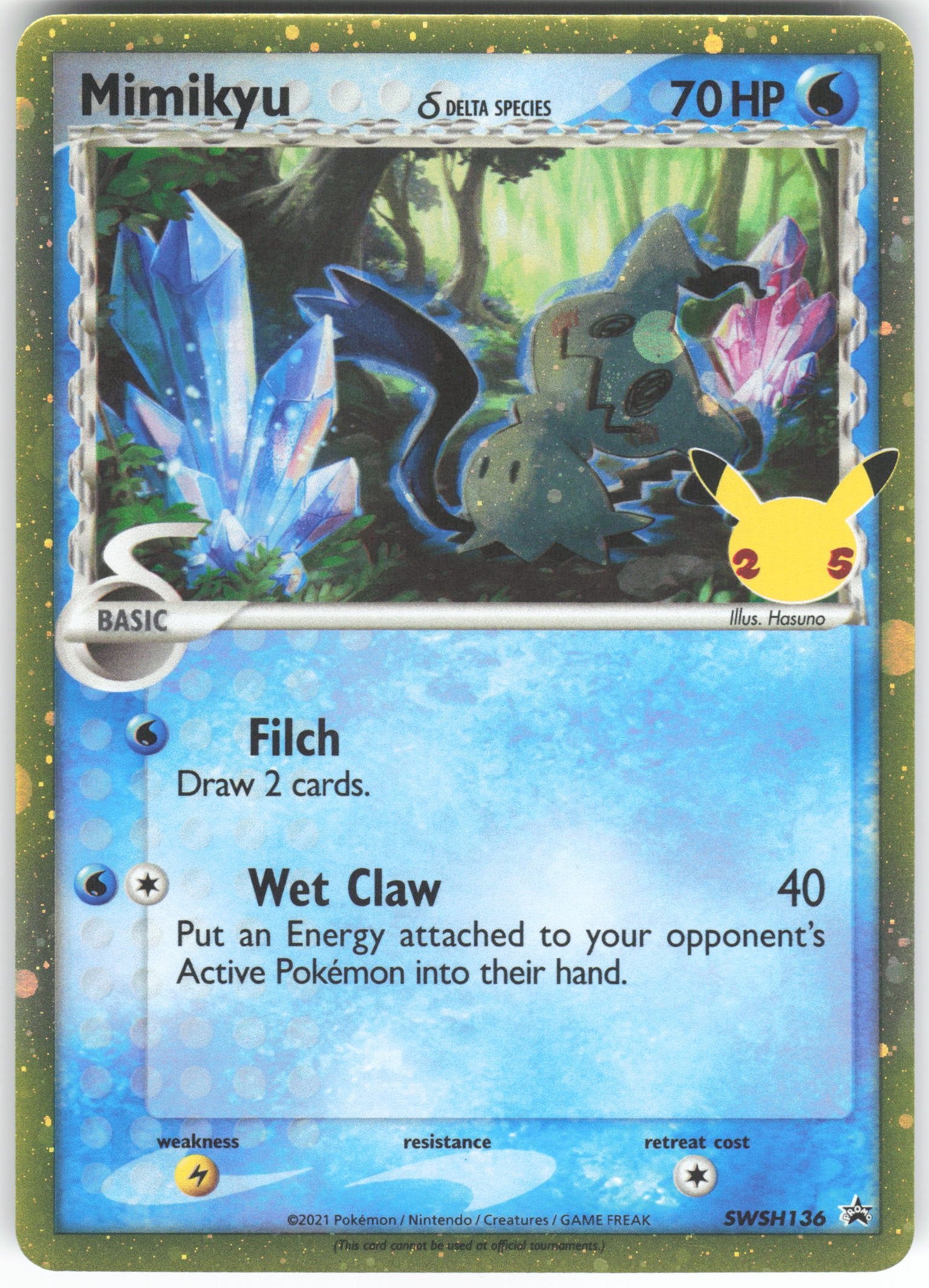 Mimikyu (Delta Species) - Promo SWSH: Sword & Shield Promo Cards
