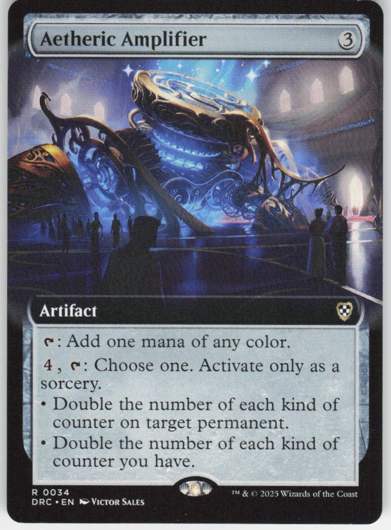 Aetheric Amplifier (Extended Art) R Commander: Aetherdrift 34 NM