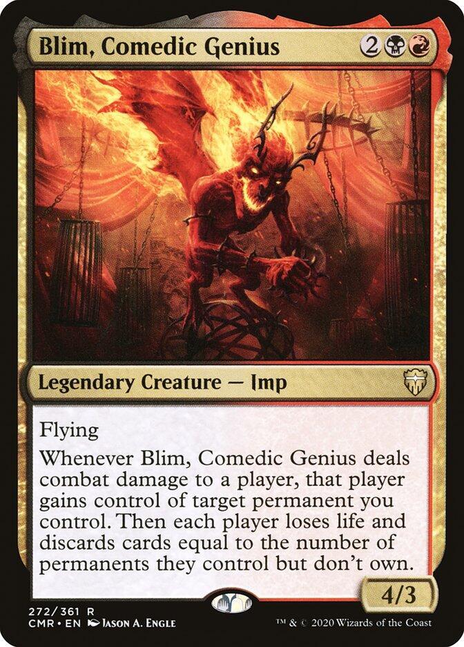 Blim, Comedic Genius 272 Rare Commander Legends NM/M