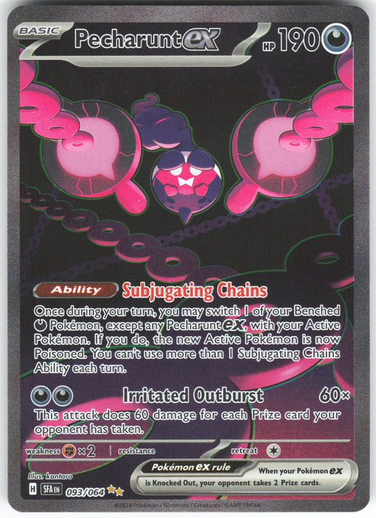 Pecharunt ex - Special Illustration Rare SV: Shrouded Fable 093/064 NM