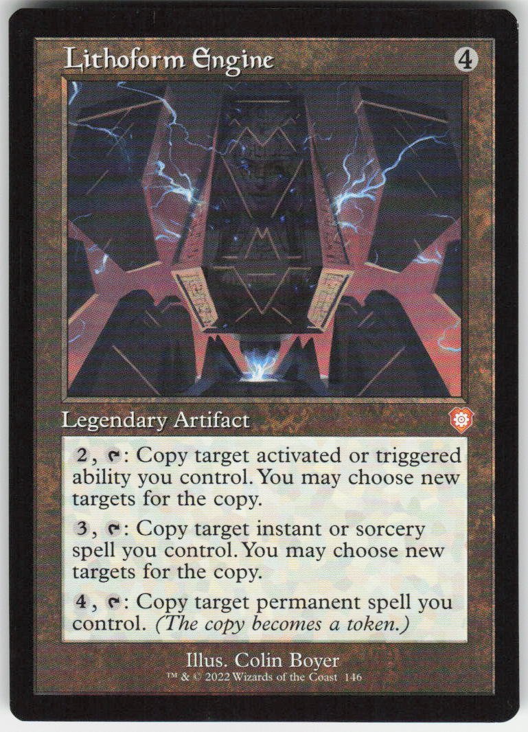 Lithoform Engine (Retro Frame) M Commander: The Brothers' War 146 NM