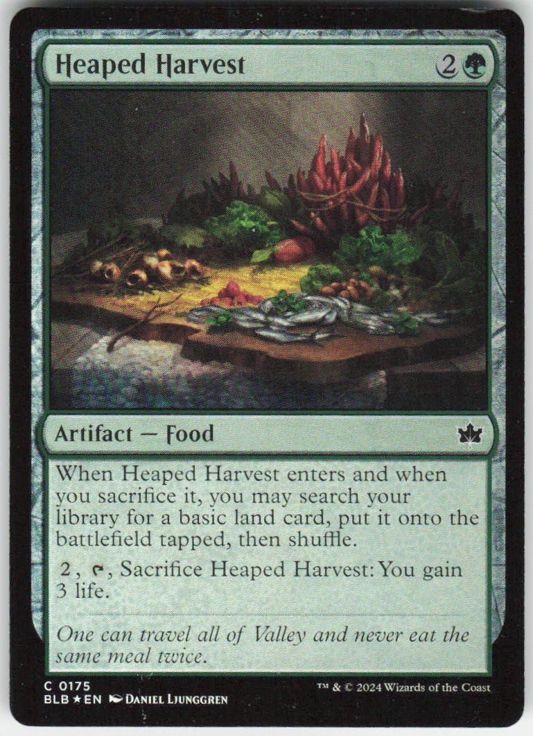 Heaped Harvest C Bloomburrow 175 NM