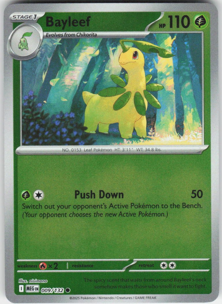 Bayleef Common ME01: Mega Evolution 009/132 NM