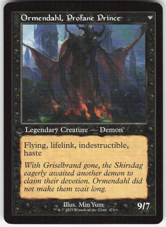 Westvale Abbey (Retro Frame) R Innistrad Remastered 474 NM (Back)