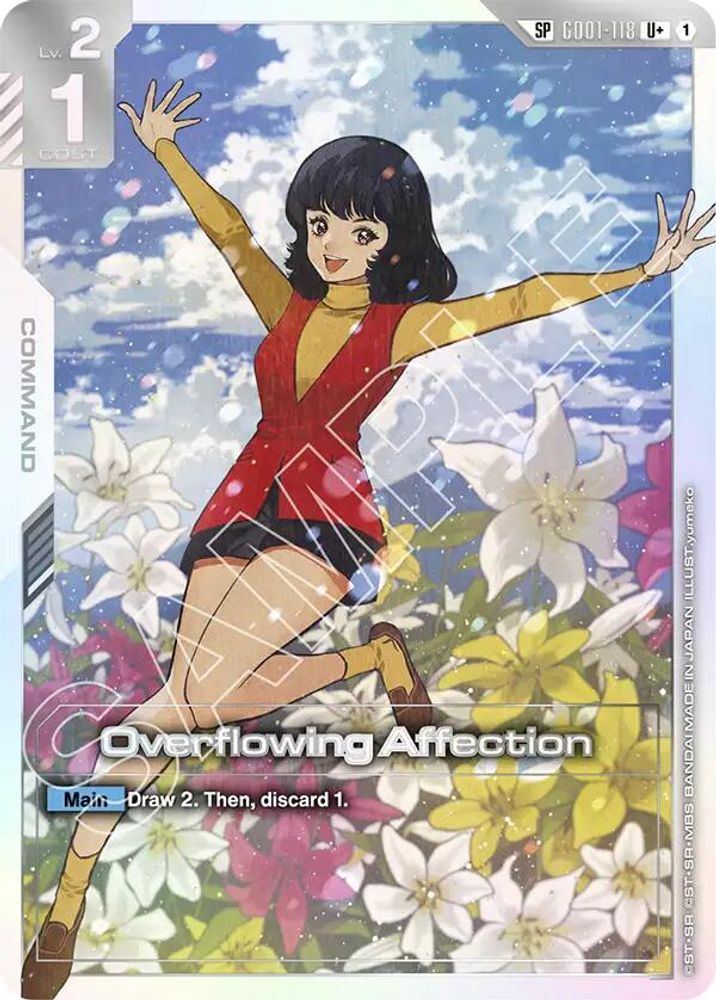 Overflowing Affection (SP) (U+) GD01-118 U+ Steel Requiem NM/M