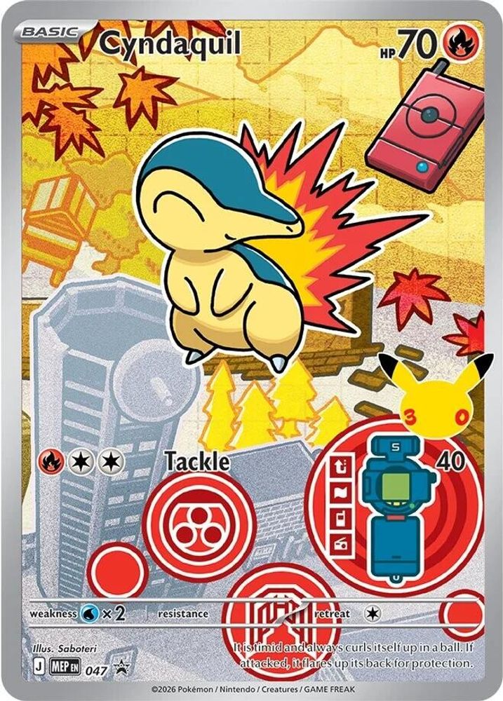 Cyndaquil 047 Promo ME: Mega Evolution Promo NM/M