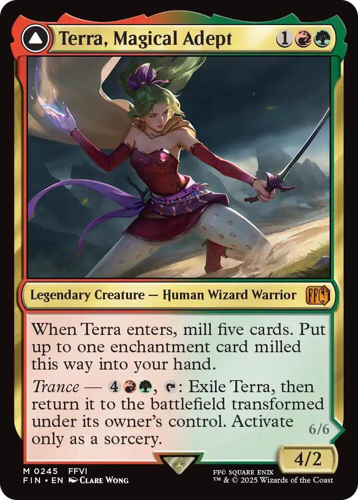 Terra, Magical Adept 245 Mythic FINAL FANTASY NM/M