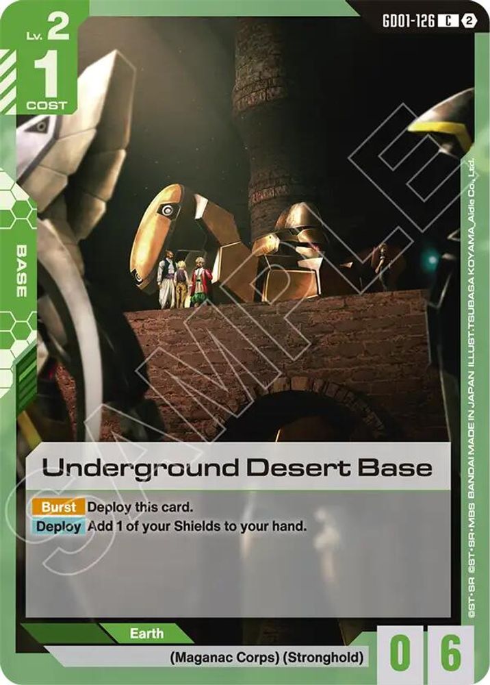 Underground Desert Base GD01-126 C Deck Build Box Freedom Ascension NM/M