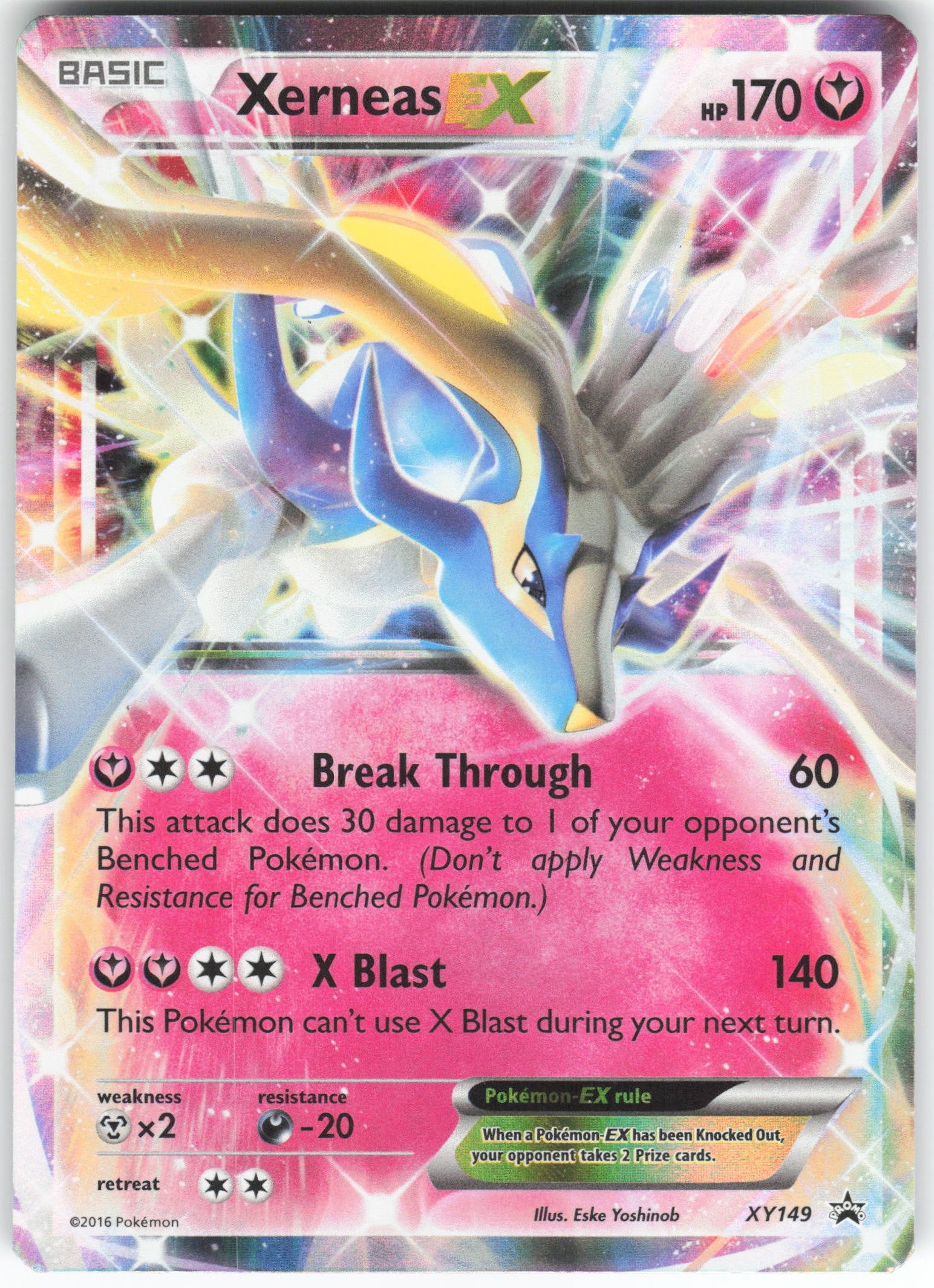 Xerneas EX - (Shiny) Promo XY Promos XY149 MP