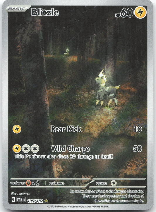 Blitzle - Illustration Rare SV04: Paradox Rift 195/182 NM
