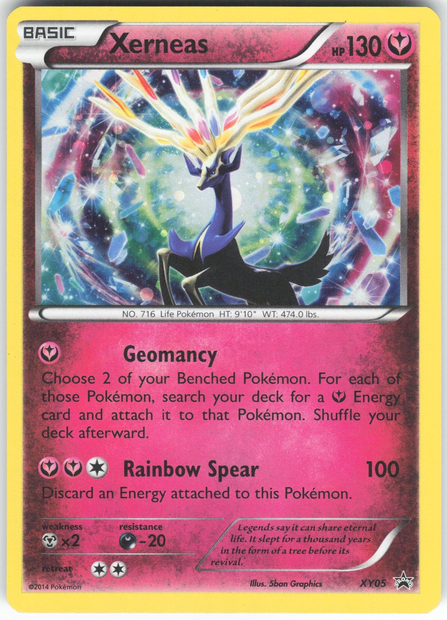 Xerneas - Promo XY Promos XY05 LP