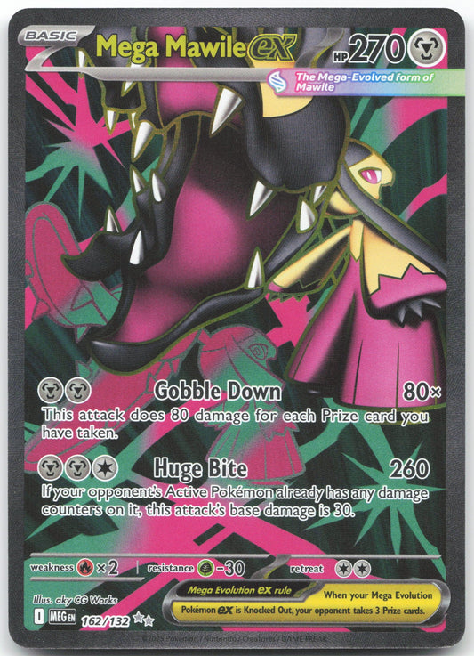 Mega Mawile ex - Ultra Rare ME01: Mega Evolution 162/132 NM