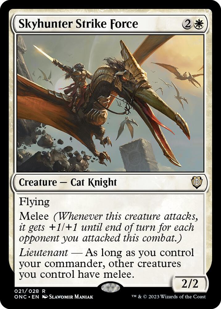 Skyhunter Strike Force 21 Rare Commander: Phyrexia: All Will Be One NM/M