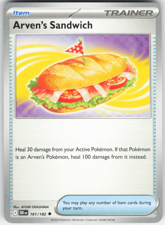 Arven's Sandwich Uncommon SV10: Destined Rivals 161/182 NM