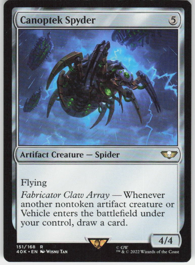 Canoptek Spyder R Universes Beyond: Warhammer 40,000 151 NM