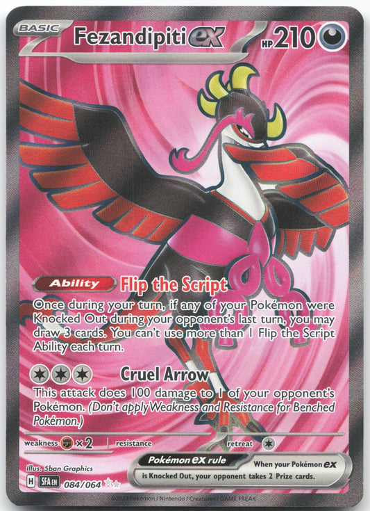 Fezandipiti ex - Ultra Rare SV: Shrouded Fable 084/064 NM