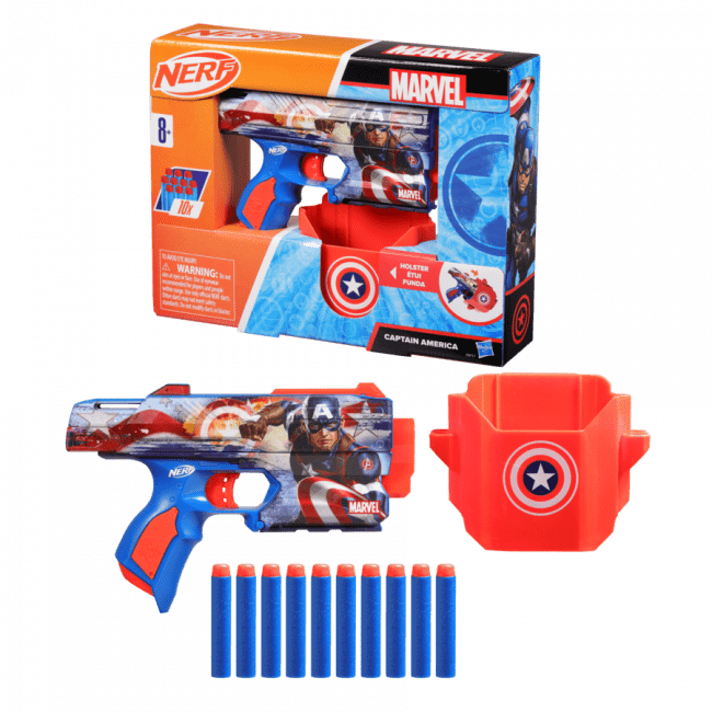 Nerf Marvel Captain America Blaster