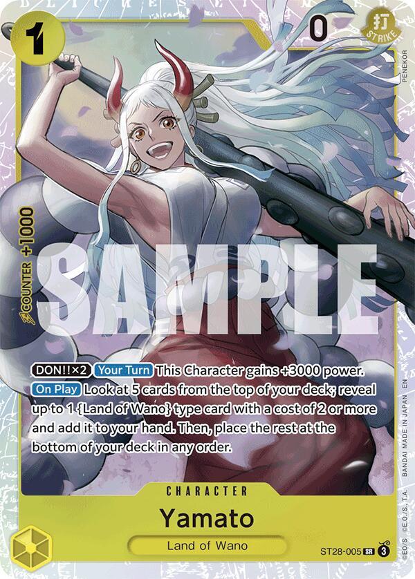 Yamato ST28-005 Super Rare Starter Deck 28: GREEN/YELLOW Yamato NM/M