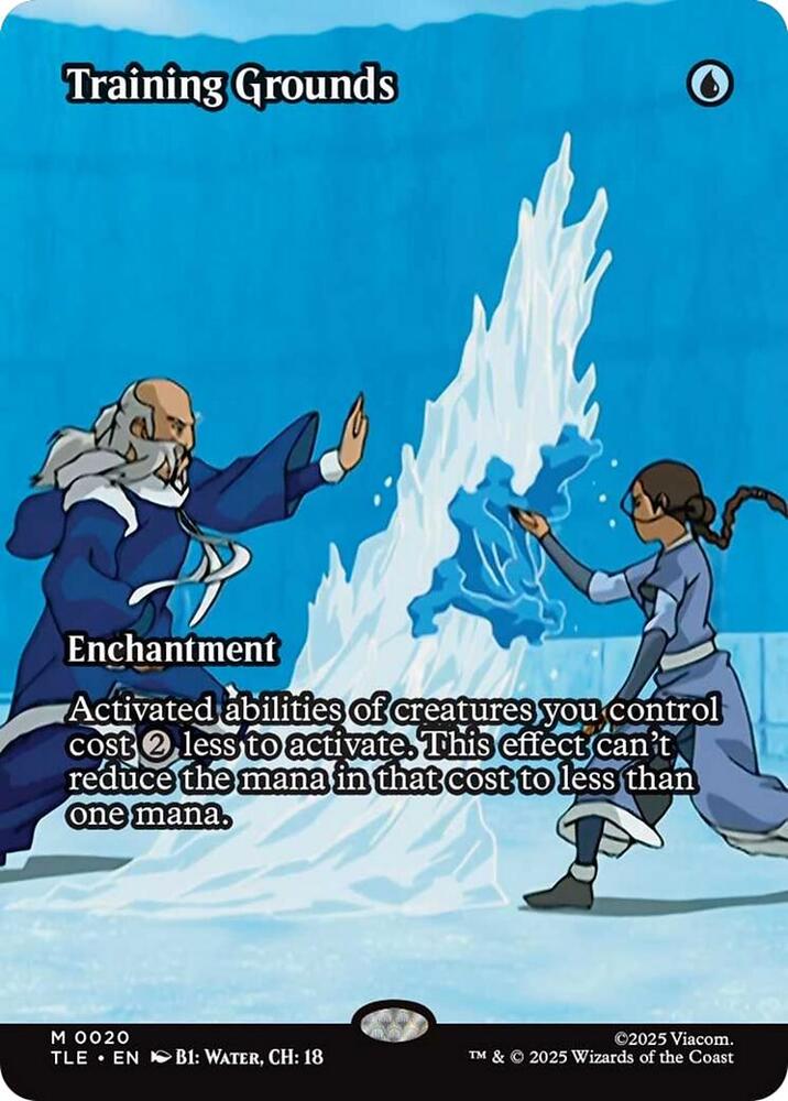 Training Grounds (Borderless) 20 Avatar: The Last Airbender: Eternal-Legal NM/M