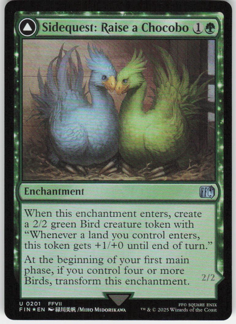 Sidequest: Raise a Chocobo U FINAL FANTASY 201 NM