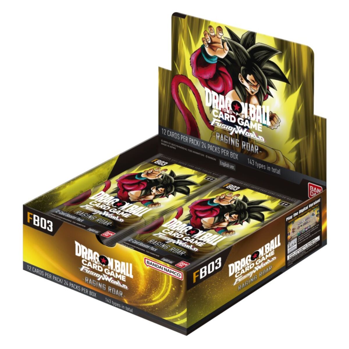 Dragon Ball Super Card Game Fusion World Booster Box FB03