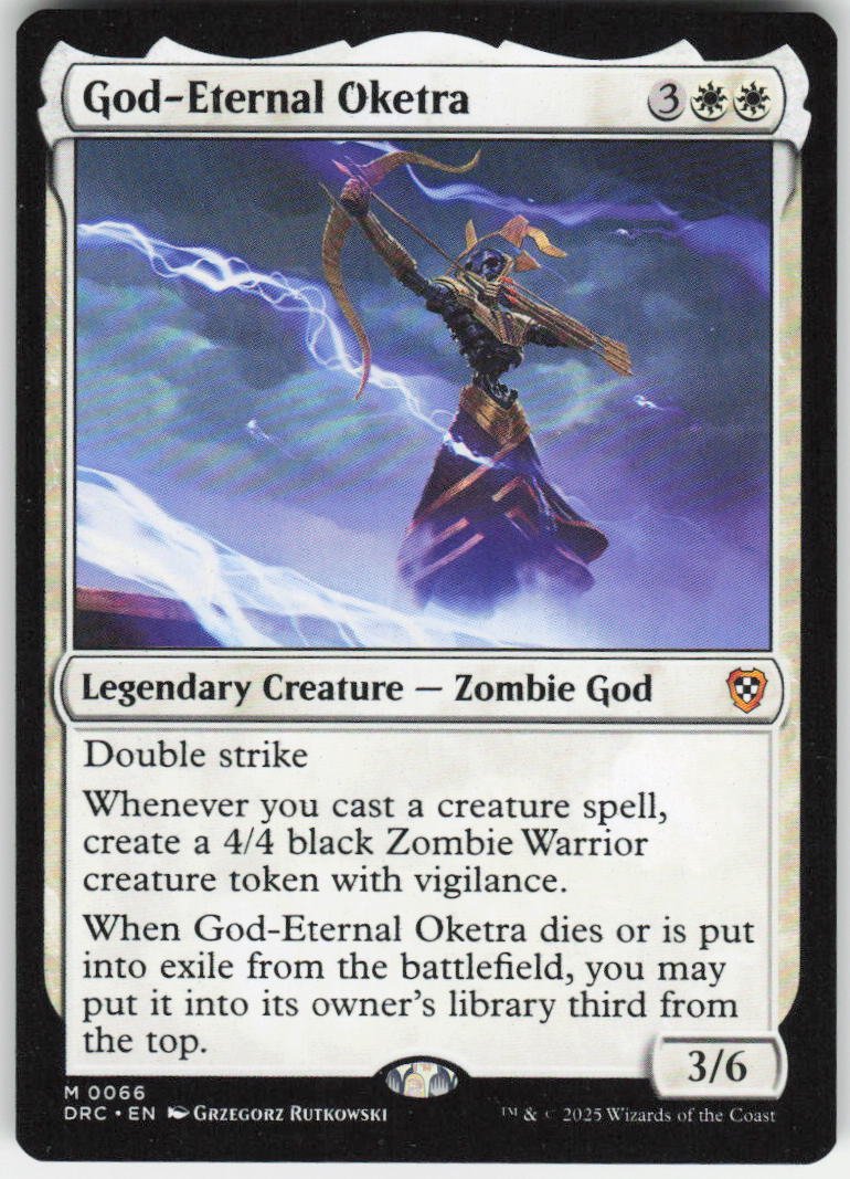 God-Eternal Oketra M Commander: Aetherdrift 66 NM