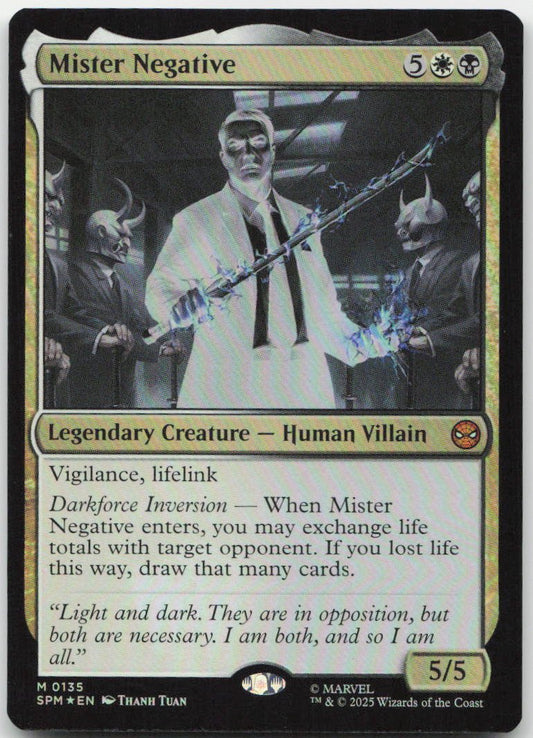Mister Negative M Marvel's Spider-Man 135 NM