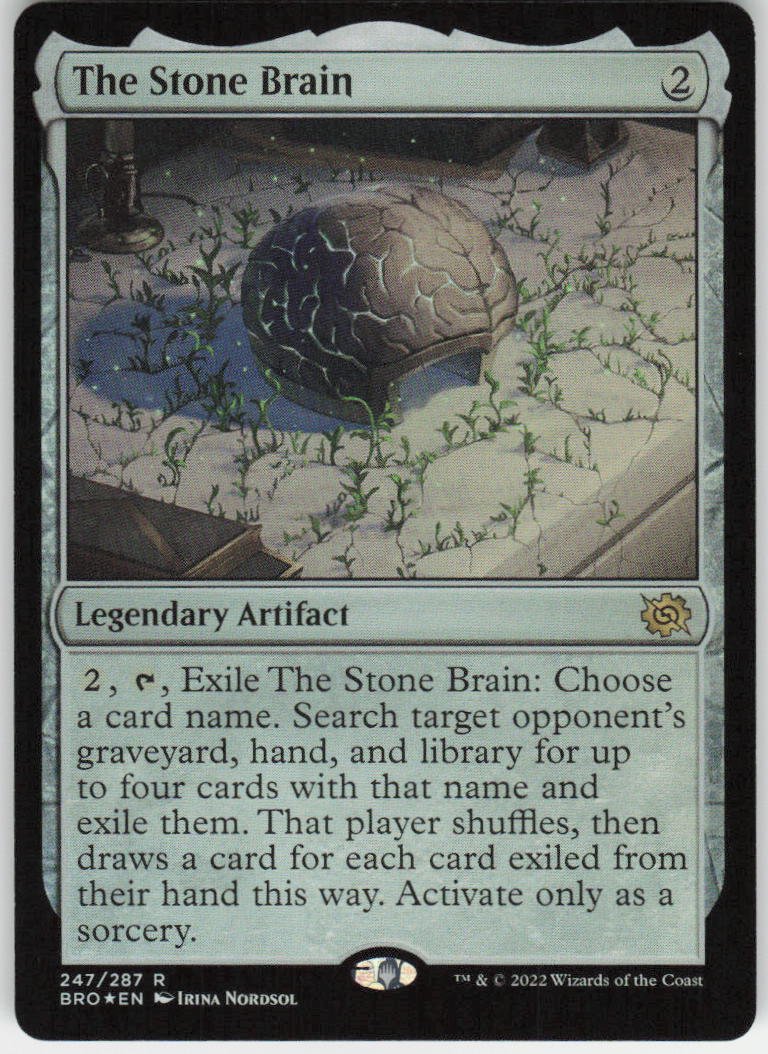 The Stone Brain R The Brothers' War 247 NM