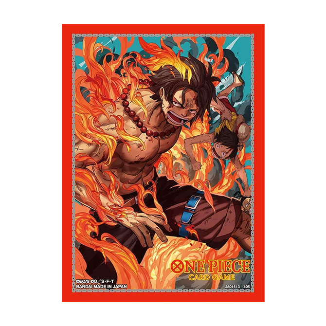 One Piece Card Game TCG+ Limited Edition Vol 5 Official Sleeves - Portgas.D. Ace