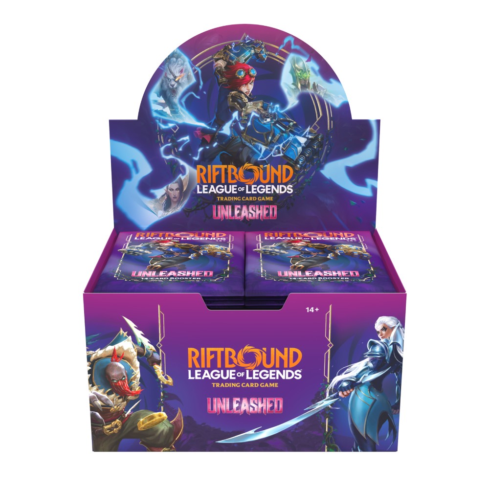 Riftbound: League of Legends TCG Booster Box - Unleashed Raptor Games Riftbound: League of Legends TCG Booster Box - Unleashed Raptor Games