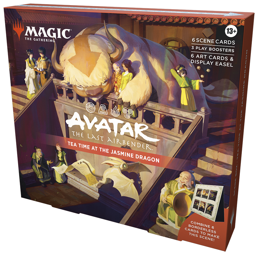 Magic: The Gathering | Avatar: The Last Airbender Scene Box - Tea Time at the Jasmine Dragon