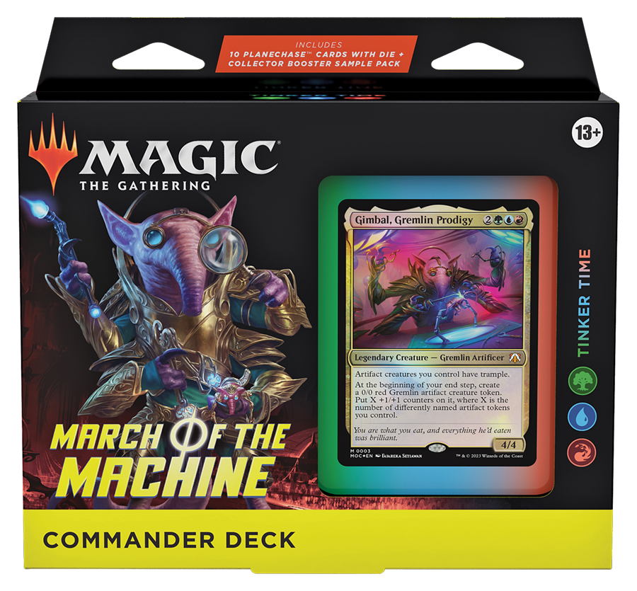 Magic the Gathering: March of the Machine Tinker Time Commander Deck