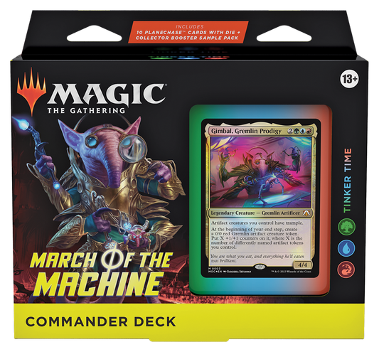 Magic the Gathering: March of the Machine Tinker Time Commander Deck