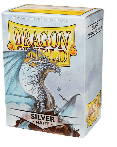 Dragon Shield: Sleeves – Matte – Silver