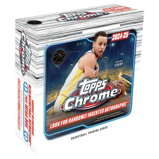 2024/25 Topps Chrome Basketball Mega Box
