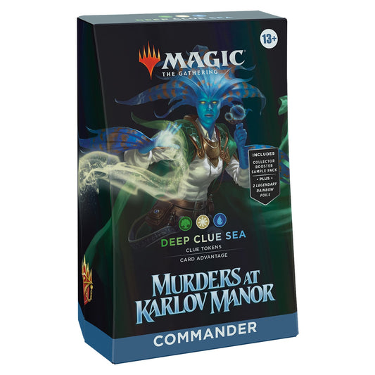 Magic: The Gathering Karlov Mansion Murder Commander Deck - Deep Clue Sea