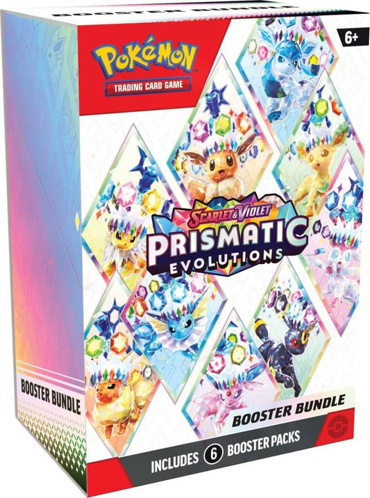 Pokemon TCG: Scarlet & Violet Prismatic Evolutions Booster Bundle
