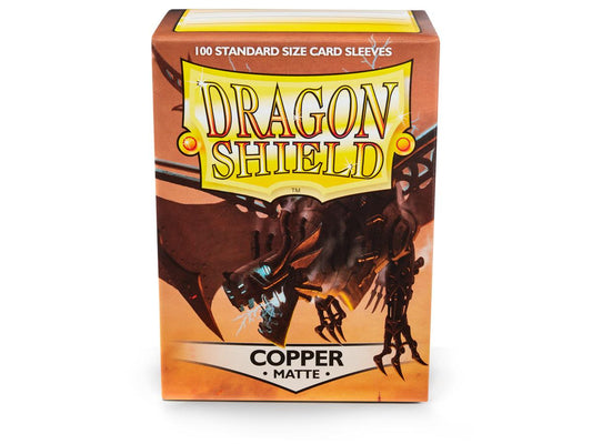 Dragon Shield: Sleeves – Matte – Copper