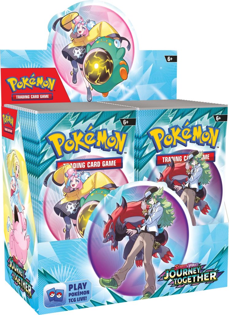 Pokemon TCG: Journey Together Enhanced Booster Box – Raptor Games
