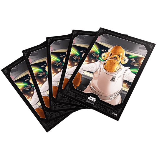 Gamegenic Star Wars Unlimited Art Sleeves - Admiral Ackbar