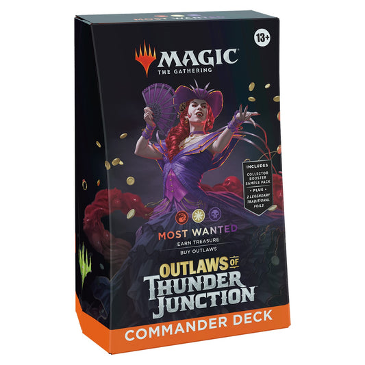 Magic: The Gathering: Outlaws of Thunder Junction Commander Deck - Most Wanted