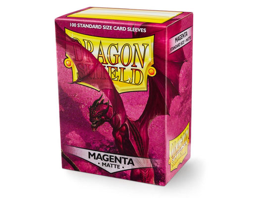 Dragon Shield: Sleeves – Matte – Magenta
