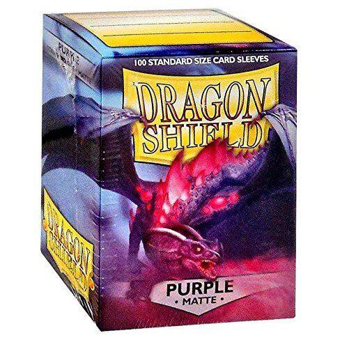 Dragon Shield: Sleeves – Matte – Purple
