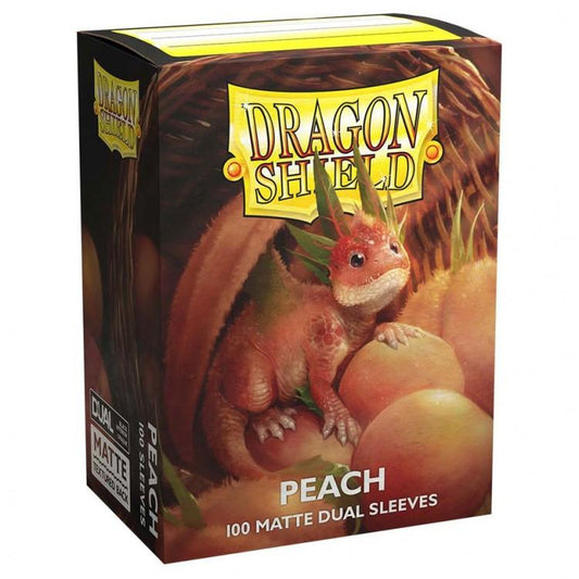 Dragon Shield: Sleeves – Matte Dual – Peach