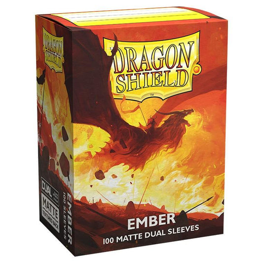 Dragon Shield: Sleeves – Matte Dual – Ember