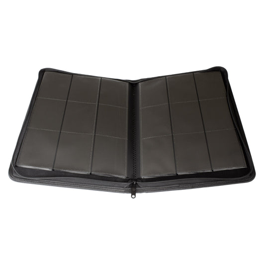 Palms Off Gaming - Collector's Series 9 Pocket Zip Binder - 360 - Black