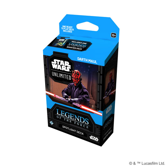 Star Wars Unlimited - Legends of the Force Spotlight Deck - Darth Maul