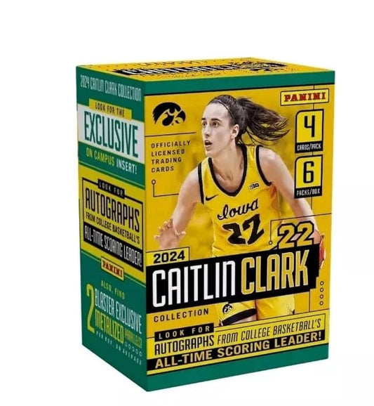 Panini America 2024 Caitlin Clark Collection Blaster Box