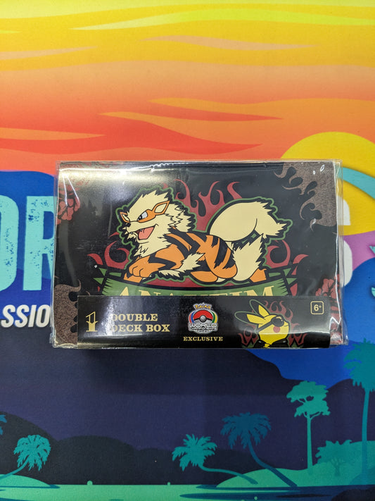 POKEMON CENTER Anaheim World Championship 2025 Arcanine Double Deck Box